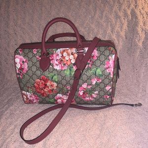 Auth Gucci Bloom Boston “gg” Supreme bag like NEW!